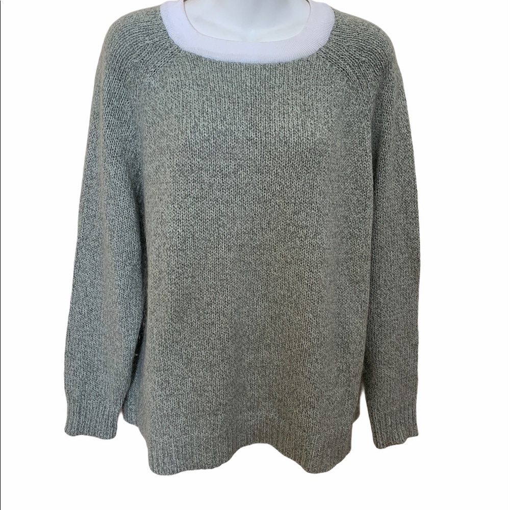 Creature of Comfort Crew Sweater Knit Mohair Silk Size Small